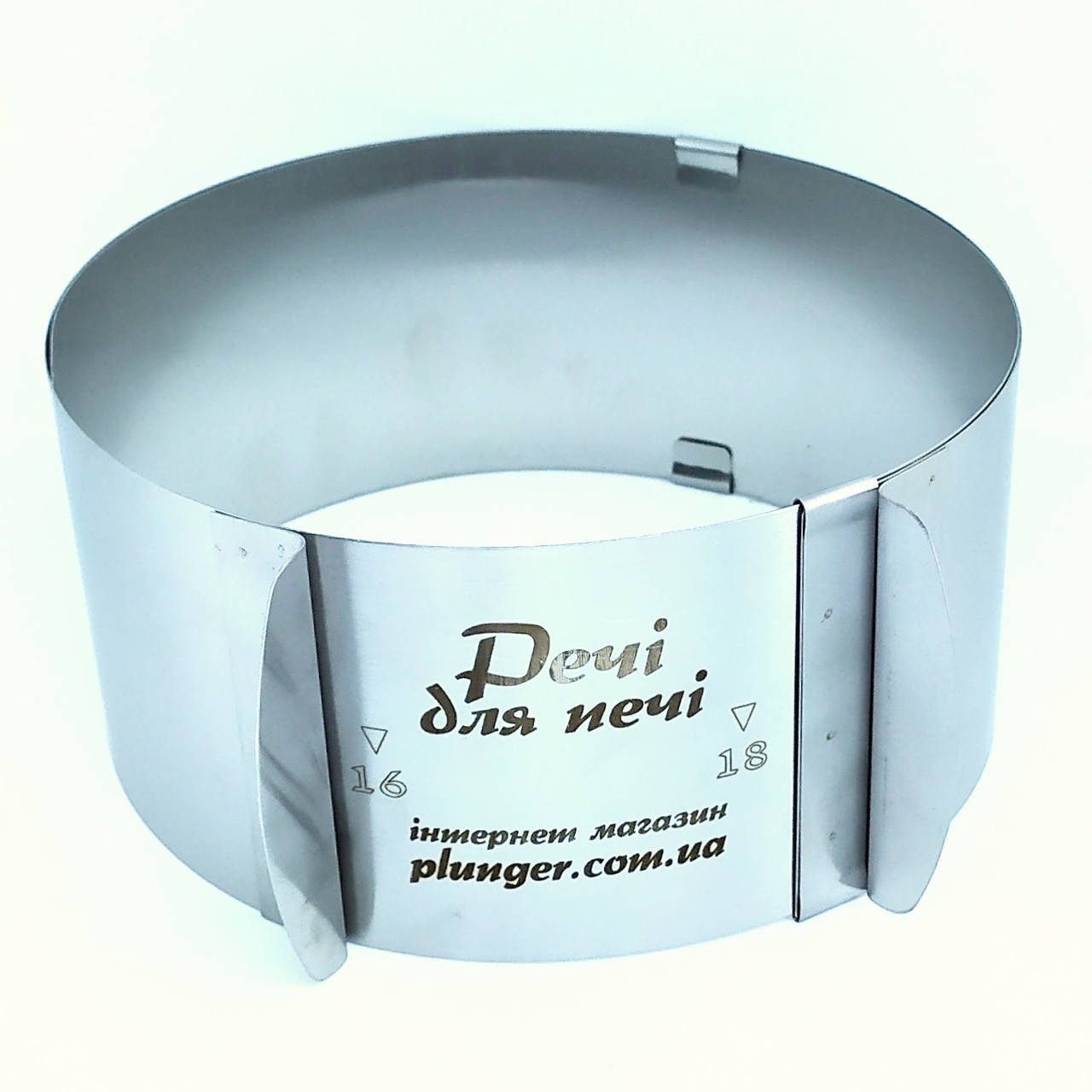 

Форма для випічки металева розсувна Коло, висота 85 мм