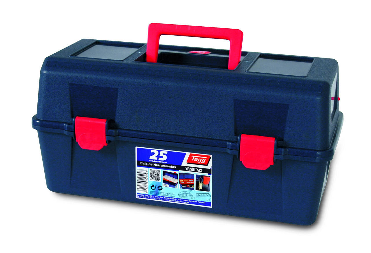 

Ящик Tayg Box 22 Caja htas 35,6x18,4x16,3 см для инструментов+вкладка пластиковый синий (122002)
