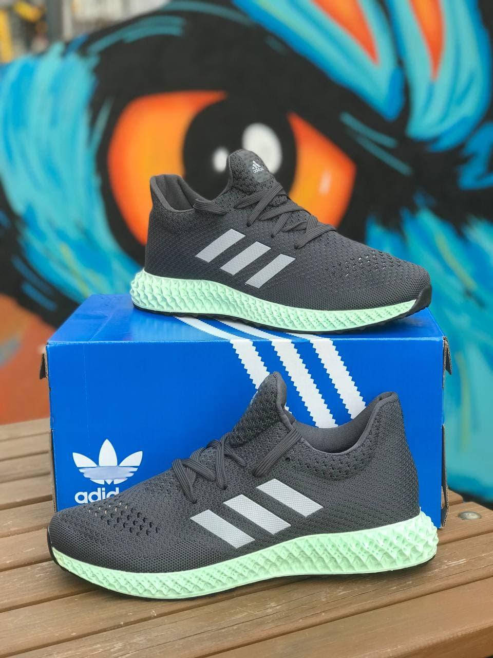

Мужские кроссовки adidas серые, Серый
