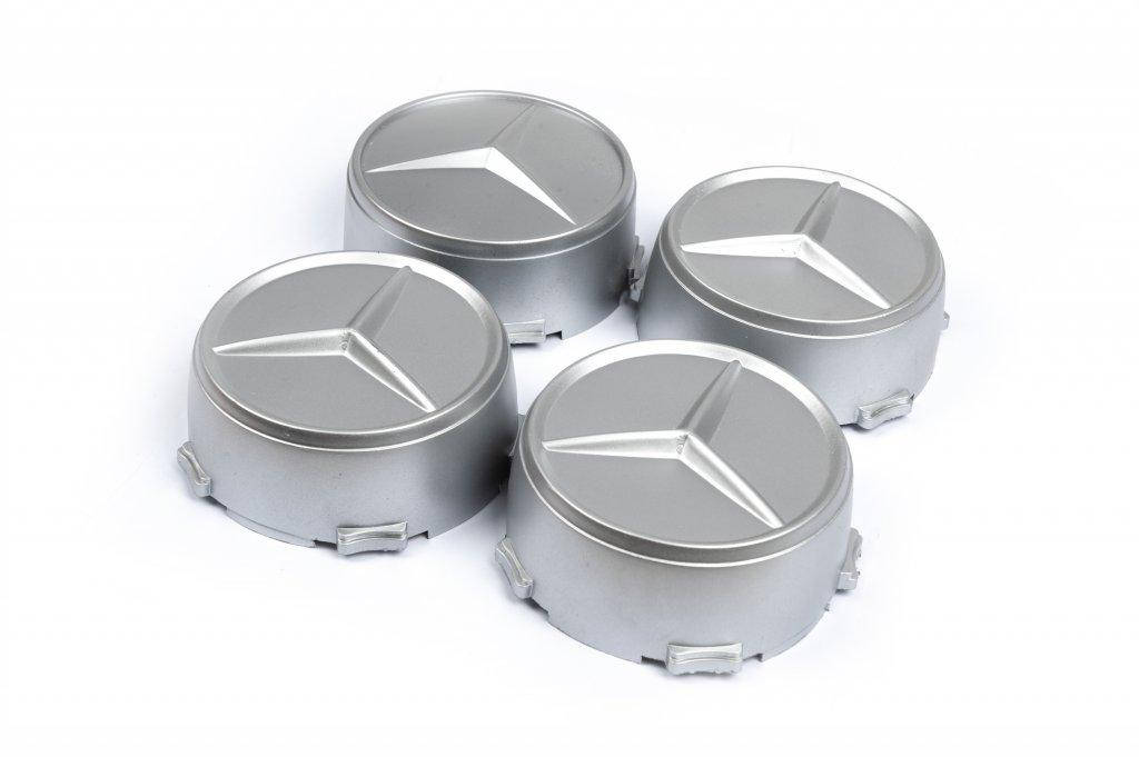 

Mercedes Sprinter 1995-2006 гг. Колпачки в диски (1 шт) Турция, серый мат