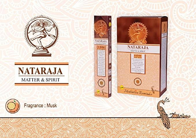 

Пахощі Nataraja, Sree Vani, 15г, Аромапалочки масальные Благовоние пыльцовое Натараджа Шри Вани, Благовония,