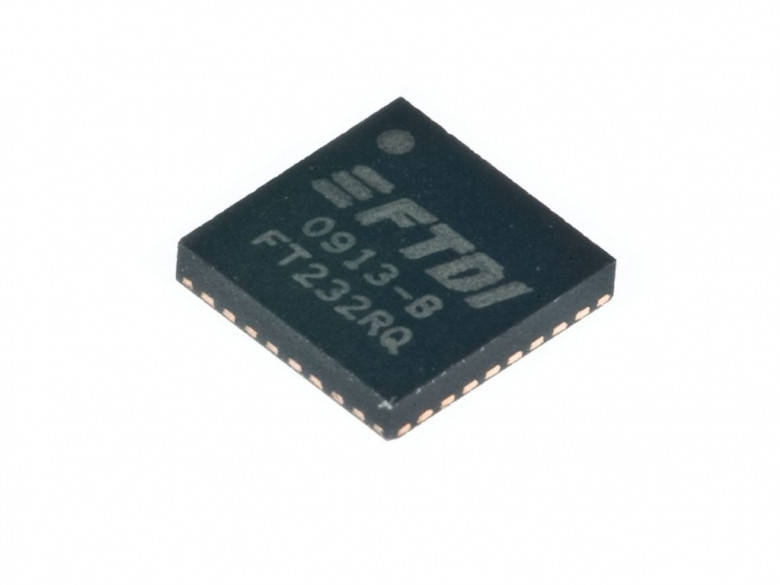

Микросхема FT232RQ Преобразователь USB – UART, режим Bit Bang, RS232/RS422, QFN-32