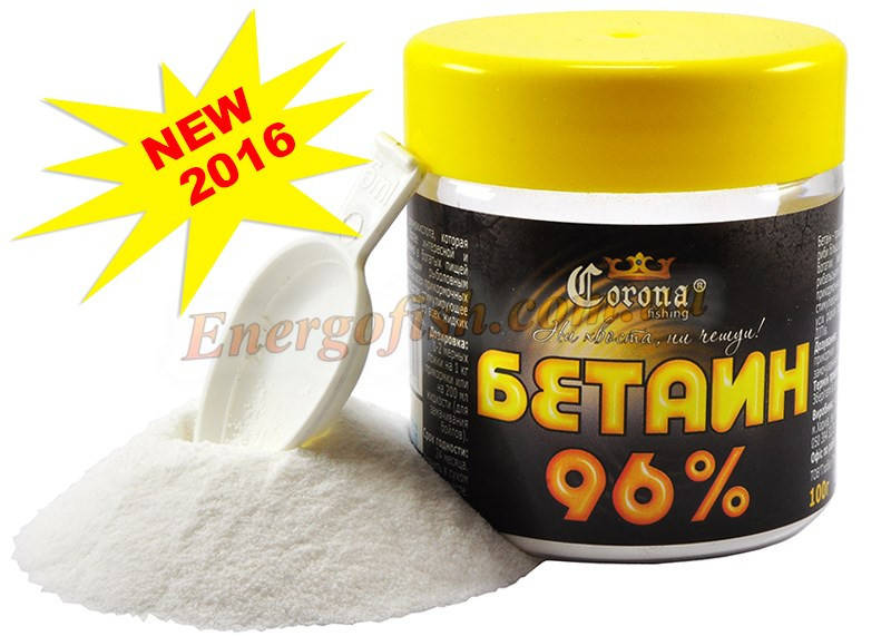 

Бетаїн 96% 100г "Corona" активатор клювання
