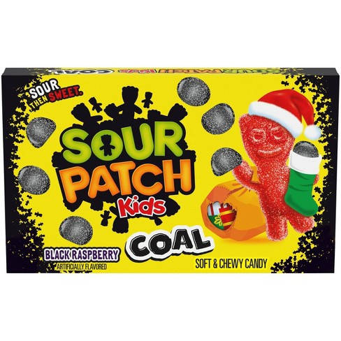 

Новогодние Желейки Sour Patch Kids Coal 88g
