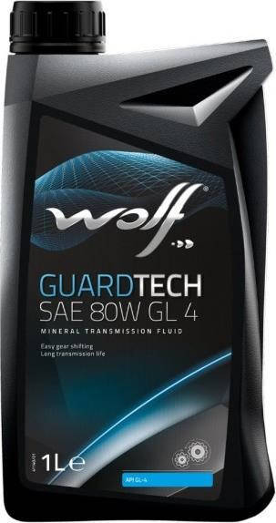 

Трансмиссионное масло WOLF GUARDTECH SAE 80W GL 4 1л ( 8303104 )