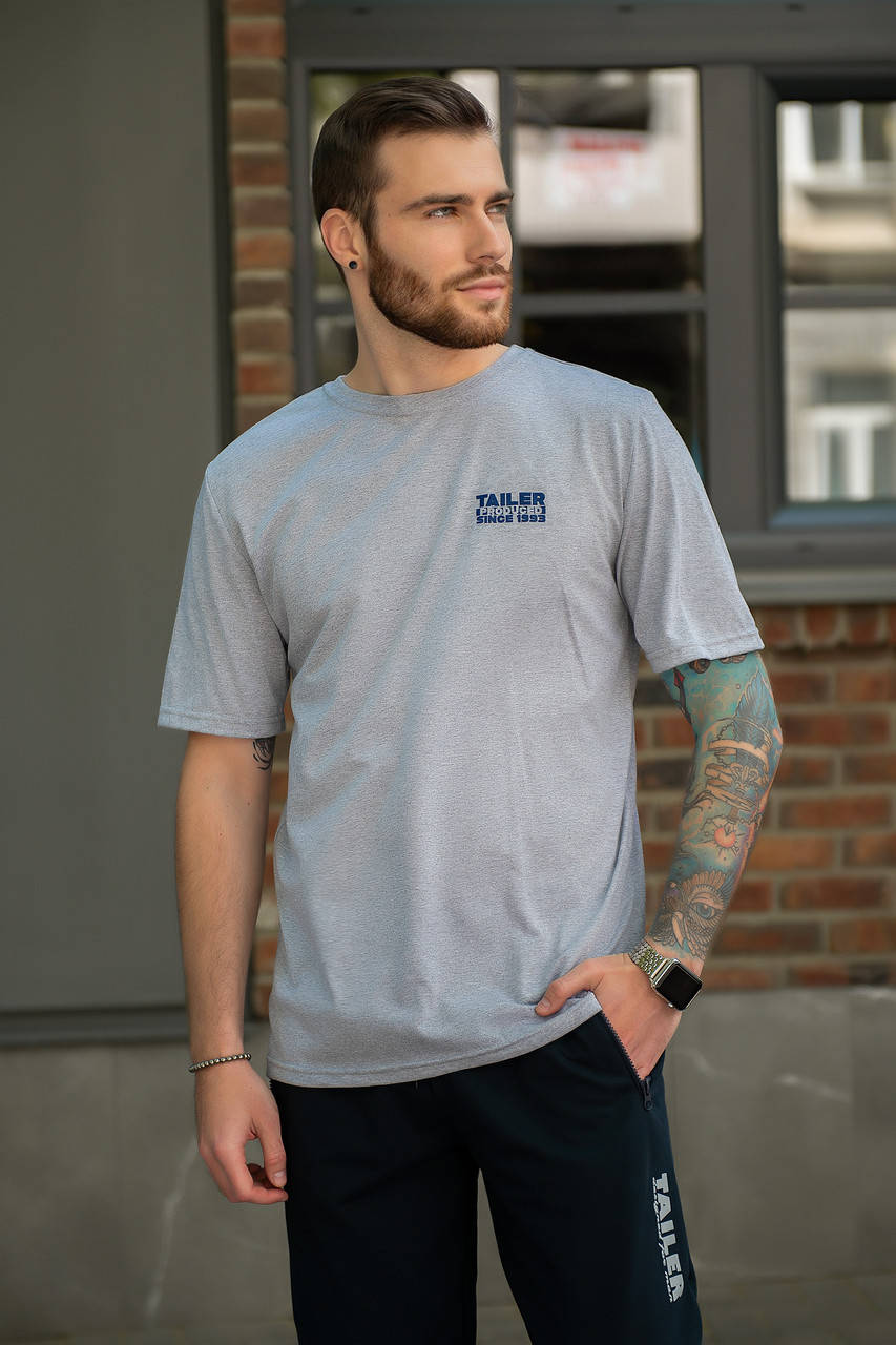 

Мужская футболка из турецкого 100% хлопкового трикотажа 54