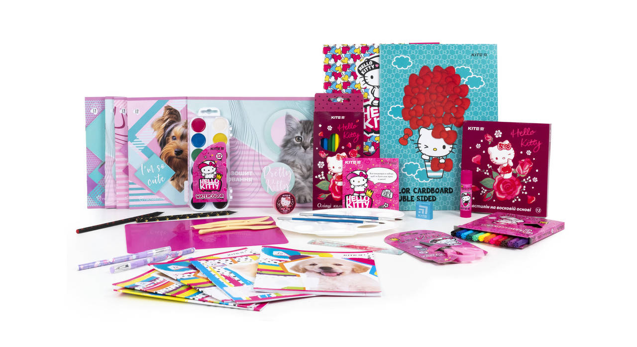 

Набор для первоклассника Kite Hello Kitty