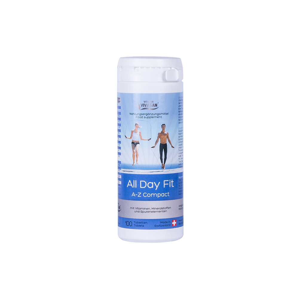

Витамины Бодрость на весь день All day fit Вивасан Швейцария 100 шт