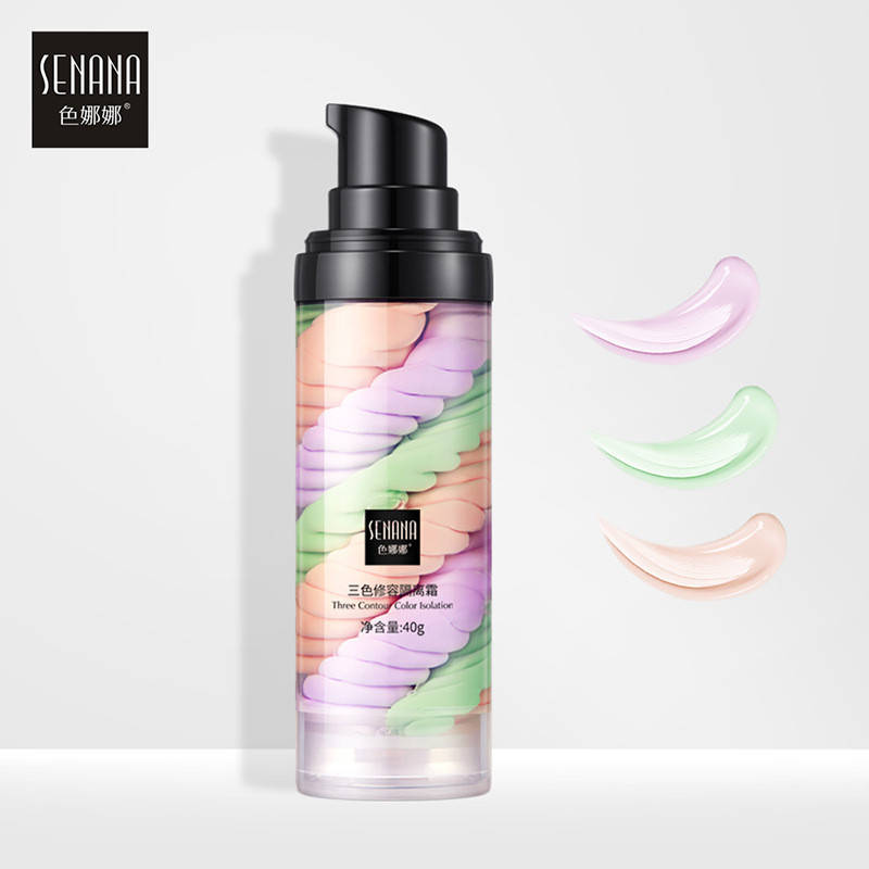 

База для лица трехцветная Senana Contour Three Isolation Face Balancing 40 g