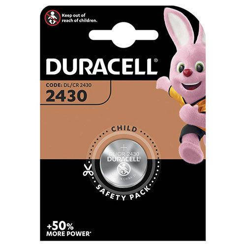 

Батарейка Duracell CR 2430 3V литиевая 1шт на блистере