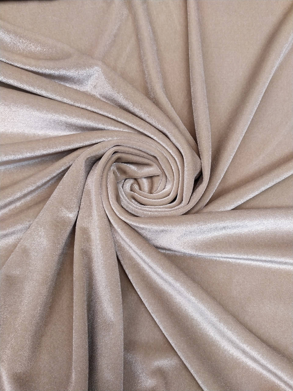 

Бархат гладкий Светло-бежевый