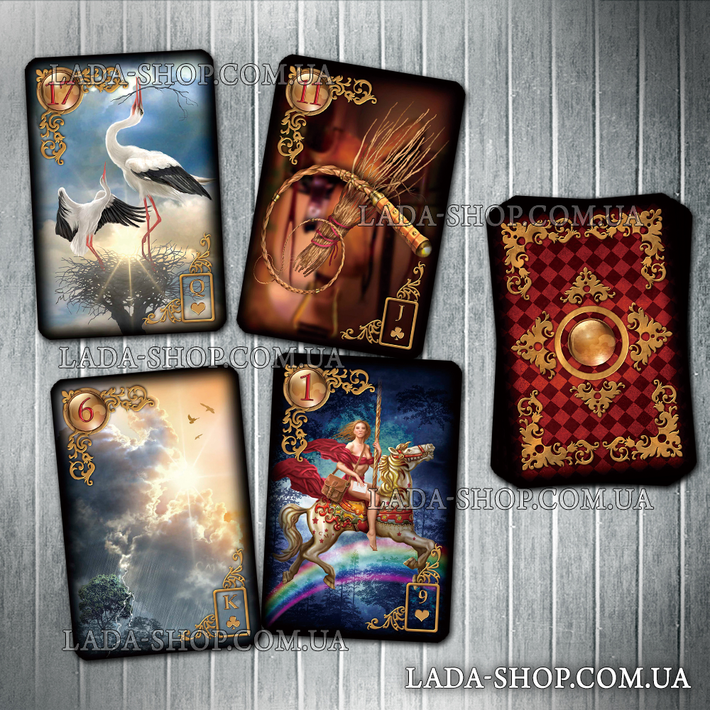 

Гадальные карты Оракул Золотые мечты Ленорман ( (Gilded Reverie Lenormand (Expanded Edition))