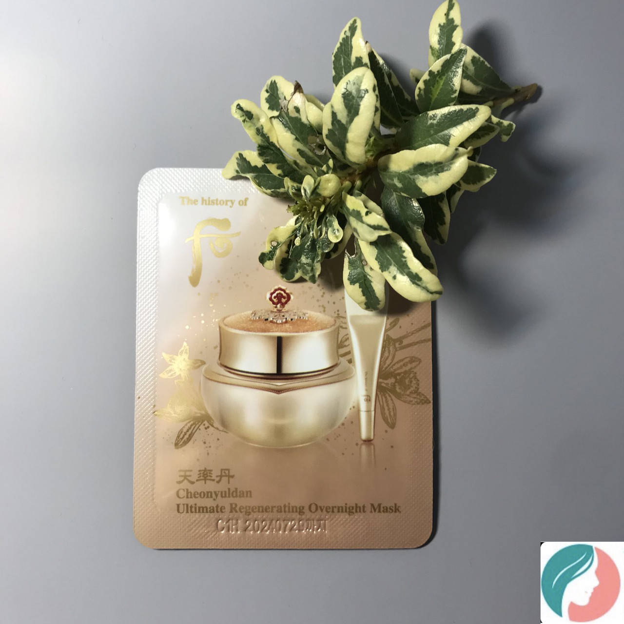 

The History of Whoo Cheonyuldan Ultimate Regenerating Overnight Mask 4мл , Омолаживающая ночная маска на расти
