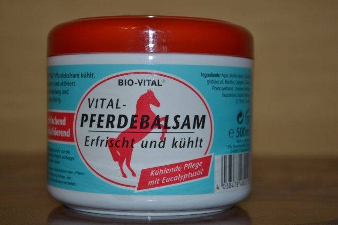 

Конская мазь Гель-бальзам с охлаждающим эффектом Vital Pferdebalsam 500 мл., Германия.