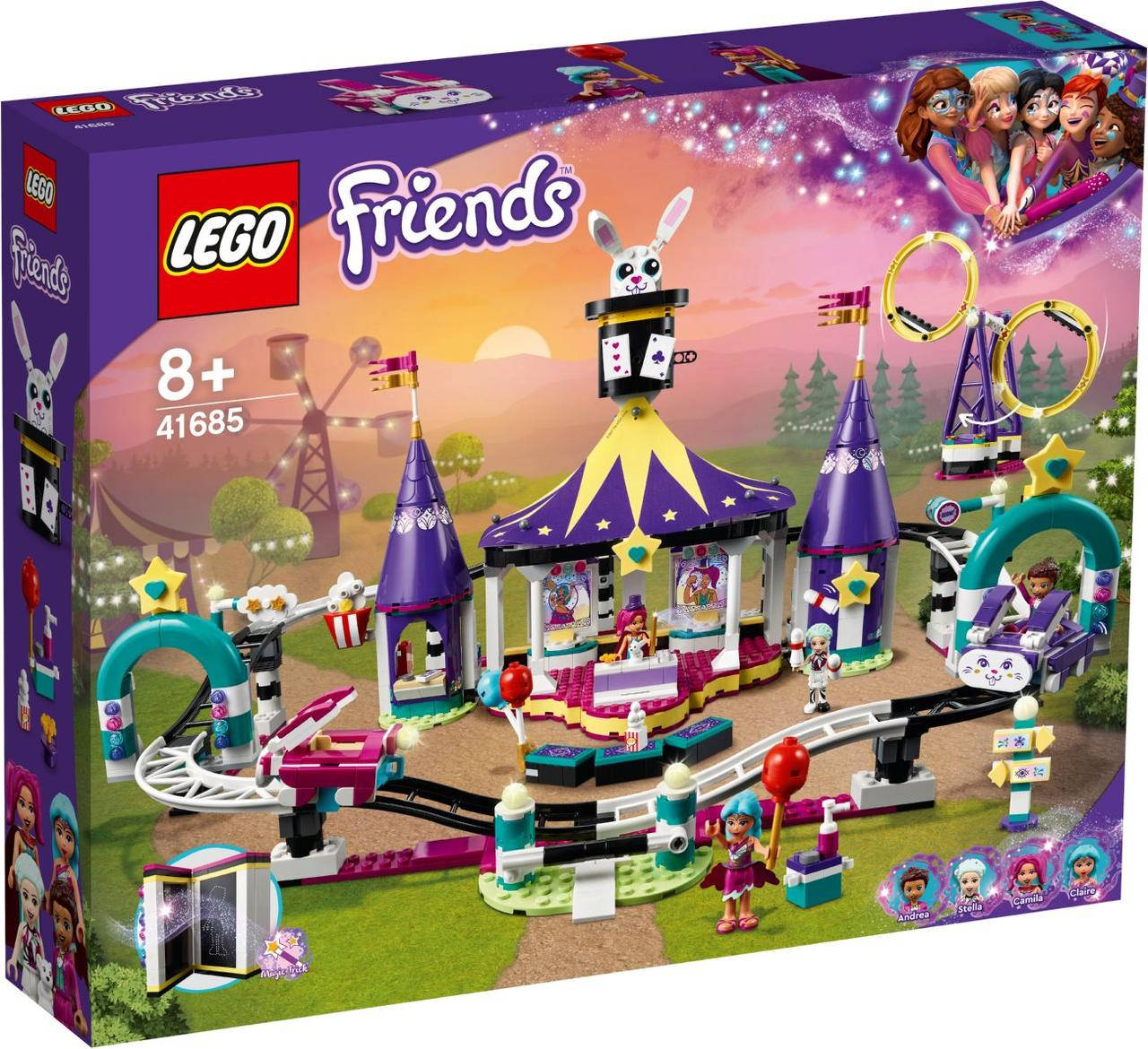 

Lego Friends Американские горки на Волшебной ярмарке 41685