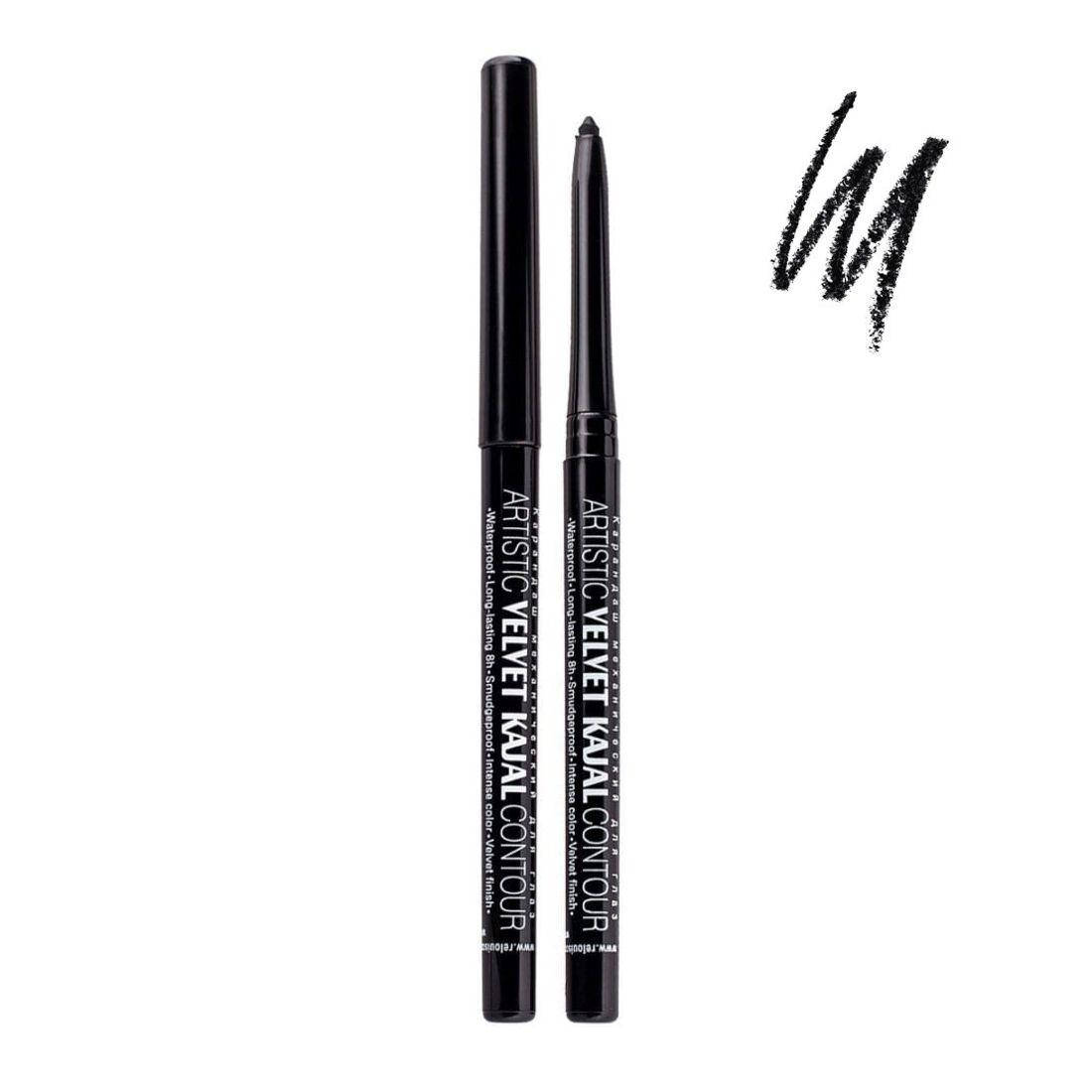 

RELOUIS Карандаш для глаз механический Artistic Color Kajal Contour, Черный