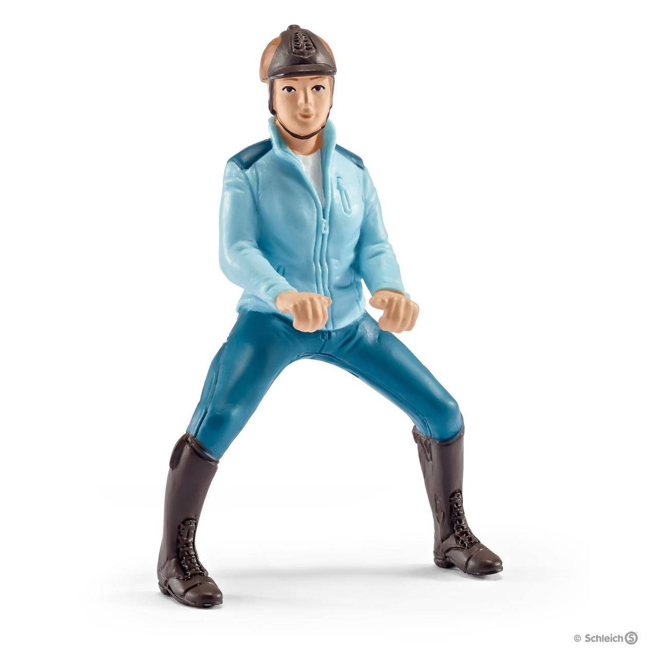 

Наездница в голубом Schleich 42163