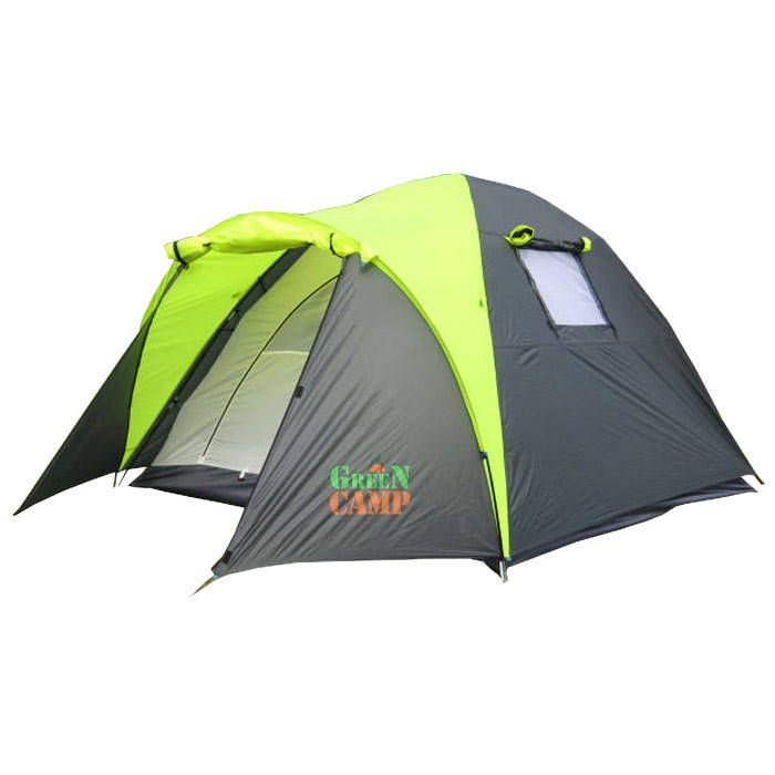 

Палатка трехместная GreenCamp 1011, Серый