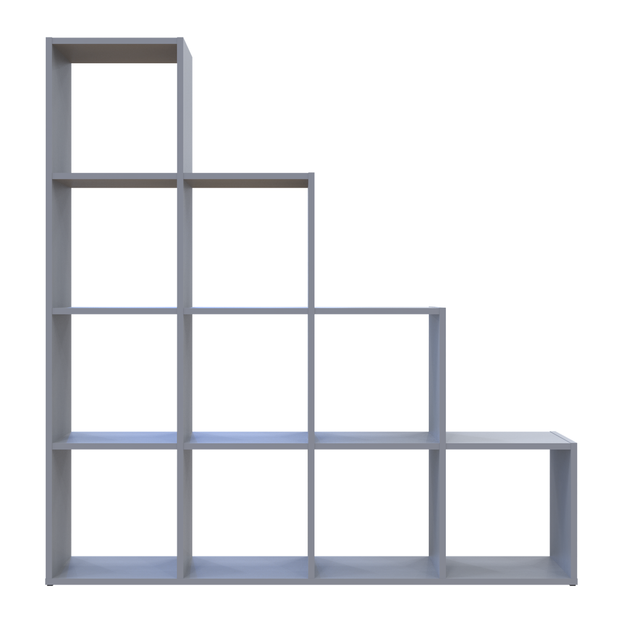 Стелаж Doros Степ 4х4 Сірий відкритий 136.2х28.8х140.7 (41516179) 4