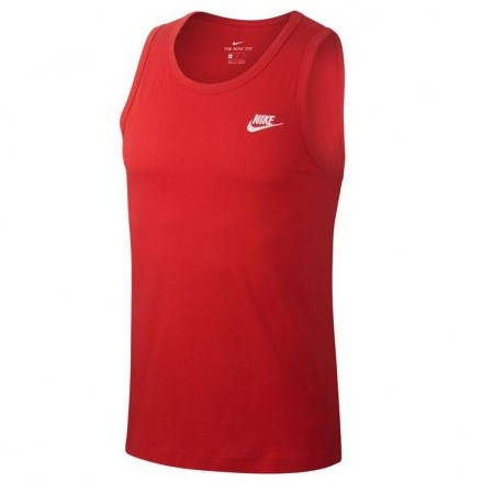 

Майка мужская спортивная Nike Sportswear хлопок (BQ1260-657), Красный
