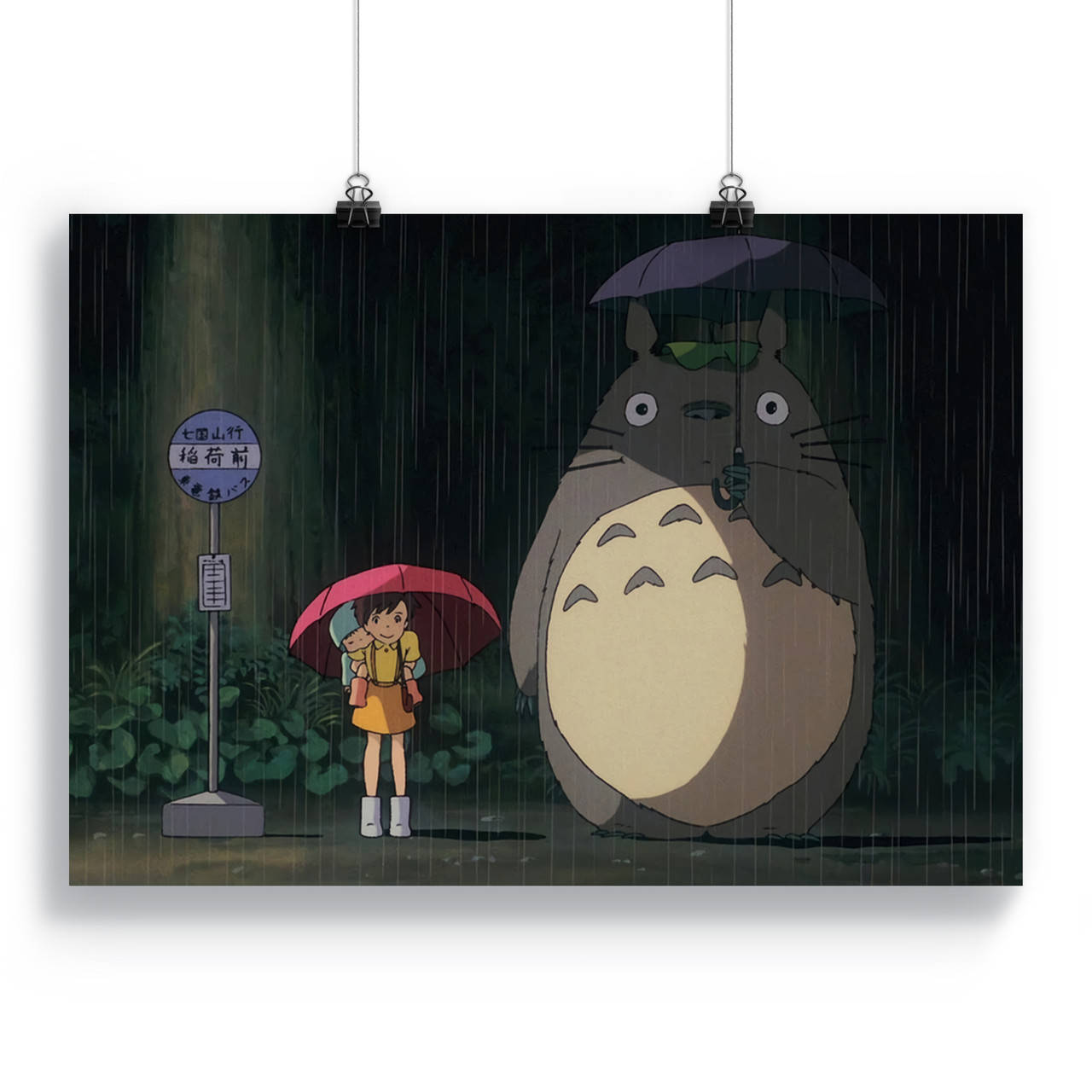 

Плакат Мой сосед Тоторо | My Neighbor Totoro 21