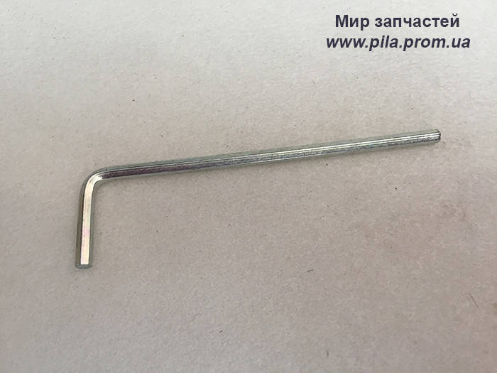 

Ключ шестигранный 4 мм. Пр-во Китай