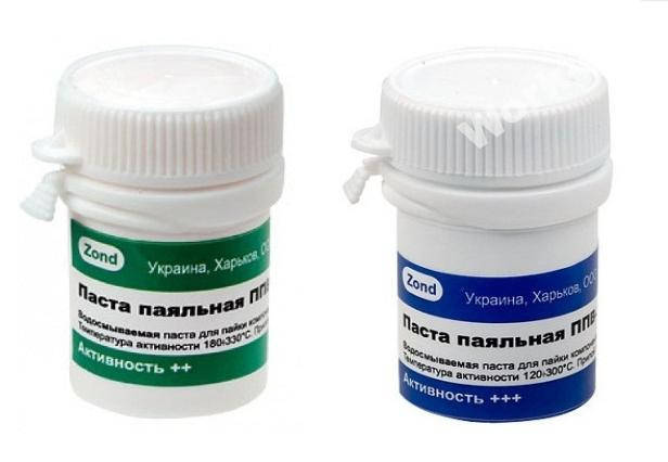 

Флюс паста паяльная ППВ-101 и ППВ-111 для SMD (2 шт.)