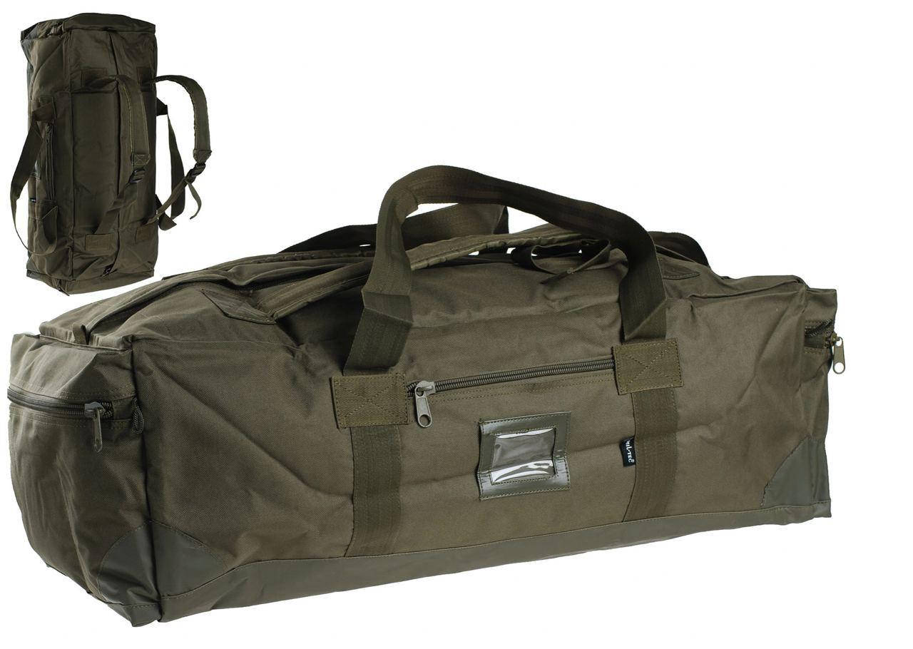 

Військова сумка тактичнка Mil-Tec BW KAMPF-TRAGESEESACK 75L, Оливковый