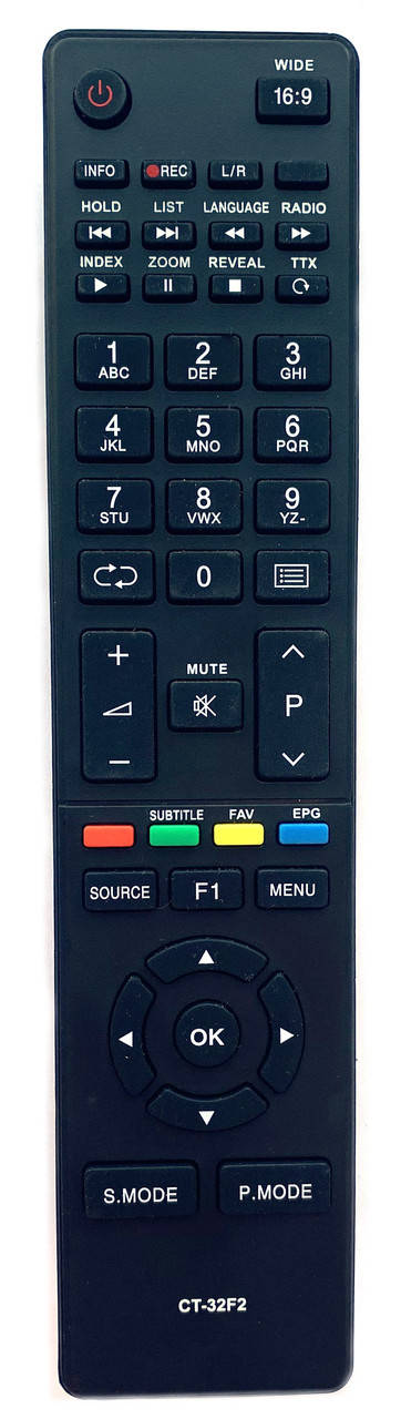 

Пульт для TOSHIBA CT-32F2