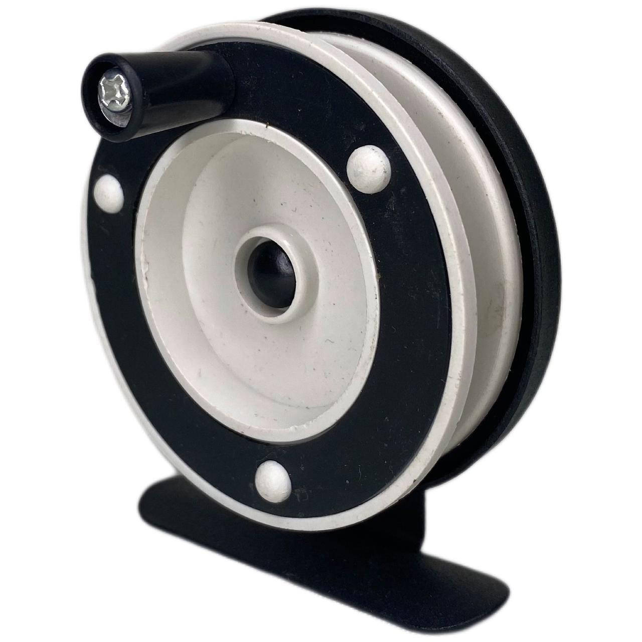 

Котушка Енерційна Bratfishing 601 (чорний метал, прозорий пластик), Черный