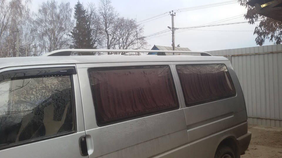

Рейлинги Skyport (серый мат) - Volkswagen T4 Transporter