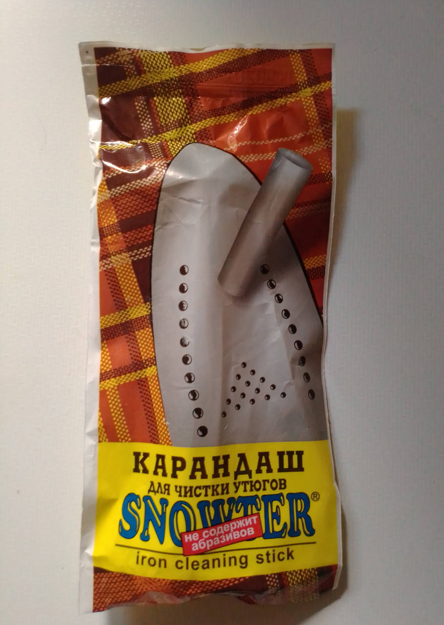 

Карандаш для чистки утюга " SNOWTER ". 30 г.