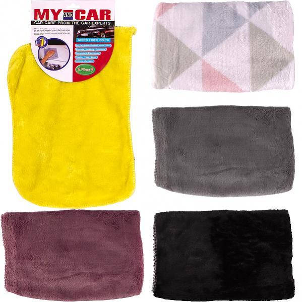 

Ганчірка з мікрофібри 1+ 1 шт, Разные цвета