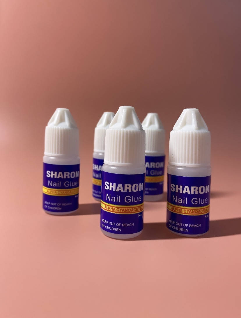 

Клей для дизайна ногтей синий Sharon