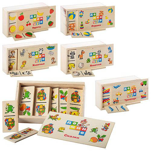 

Деревянная игрушка "Домино" MD0017