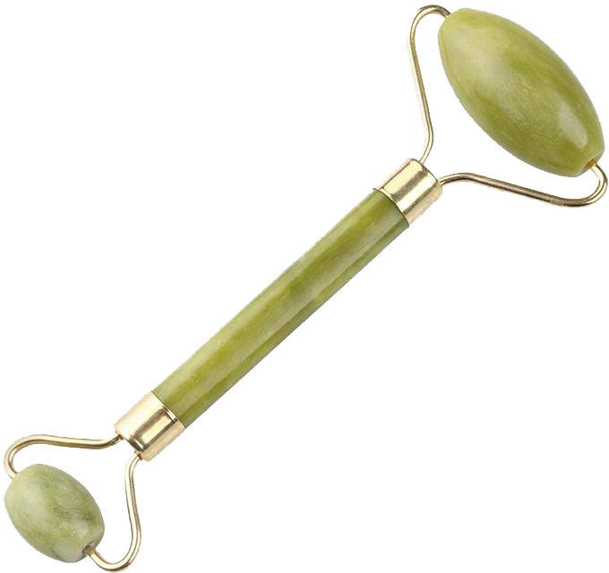 

Ролик-массажер нефритовый для лица