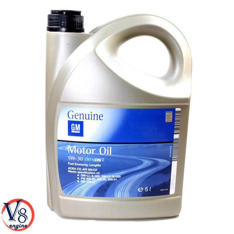 

Оригинальное моторное масло General Motors GM dexos2 5W-30 синтетическое SM/CF (1942003) 5л