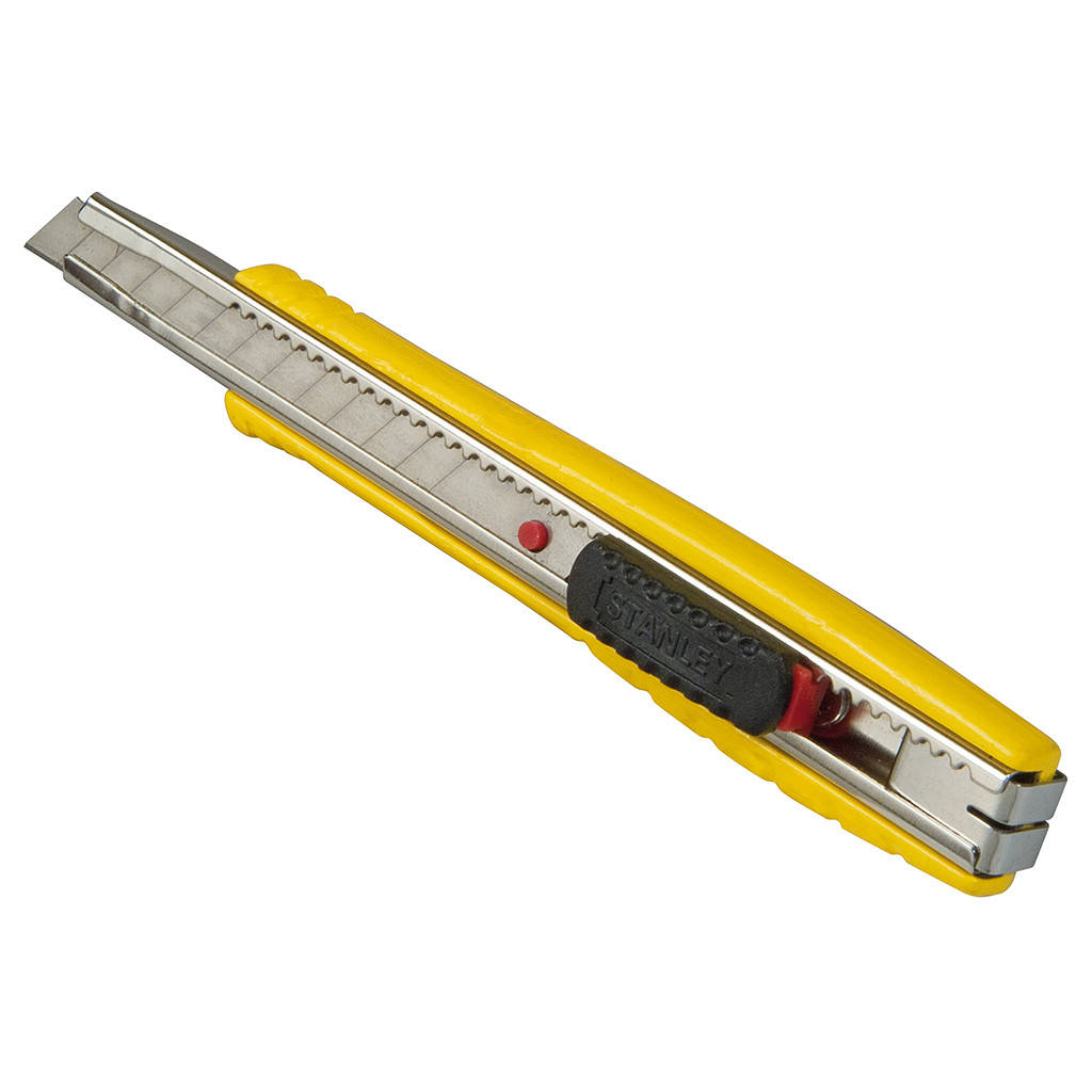 

Нож 9 мм сегментированое лезвие 135 мм литой оцинкованный корпус FatMax Stanley 0-10-411