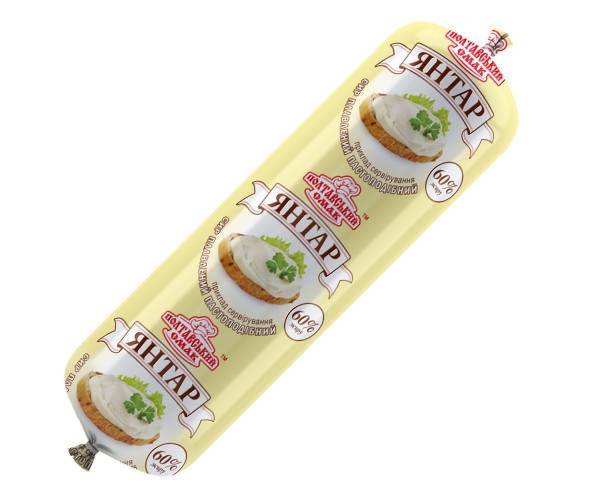 

Сир плавлений пастоподібний «Янтар» наливний 60% жиру ТМ Полтавський шлях