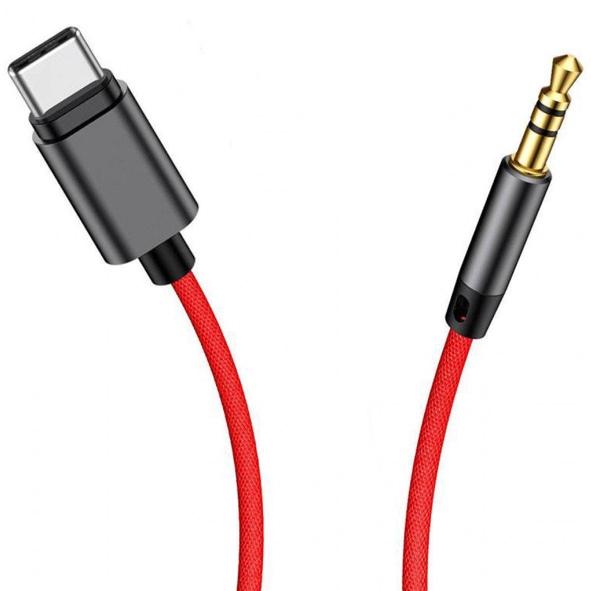 

Аудiо-кабель Baseus Yiven Type-C male To 3.5 male Audio Cable M01 Black, Черный