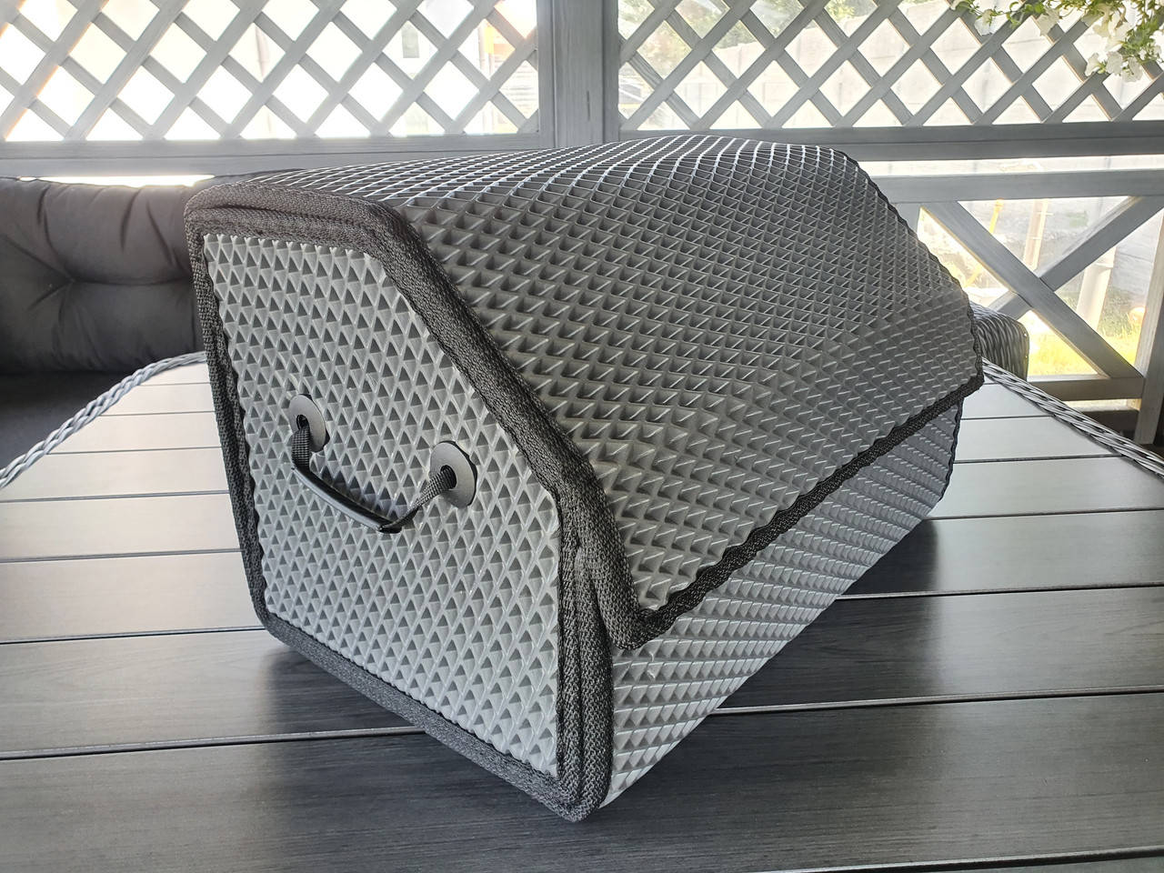 

Органайзеры в багажник EvaBag. Серый цвет