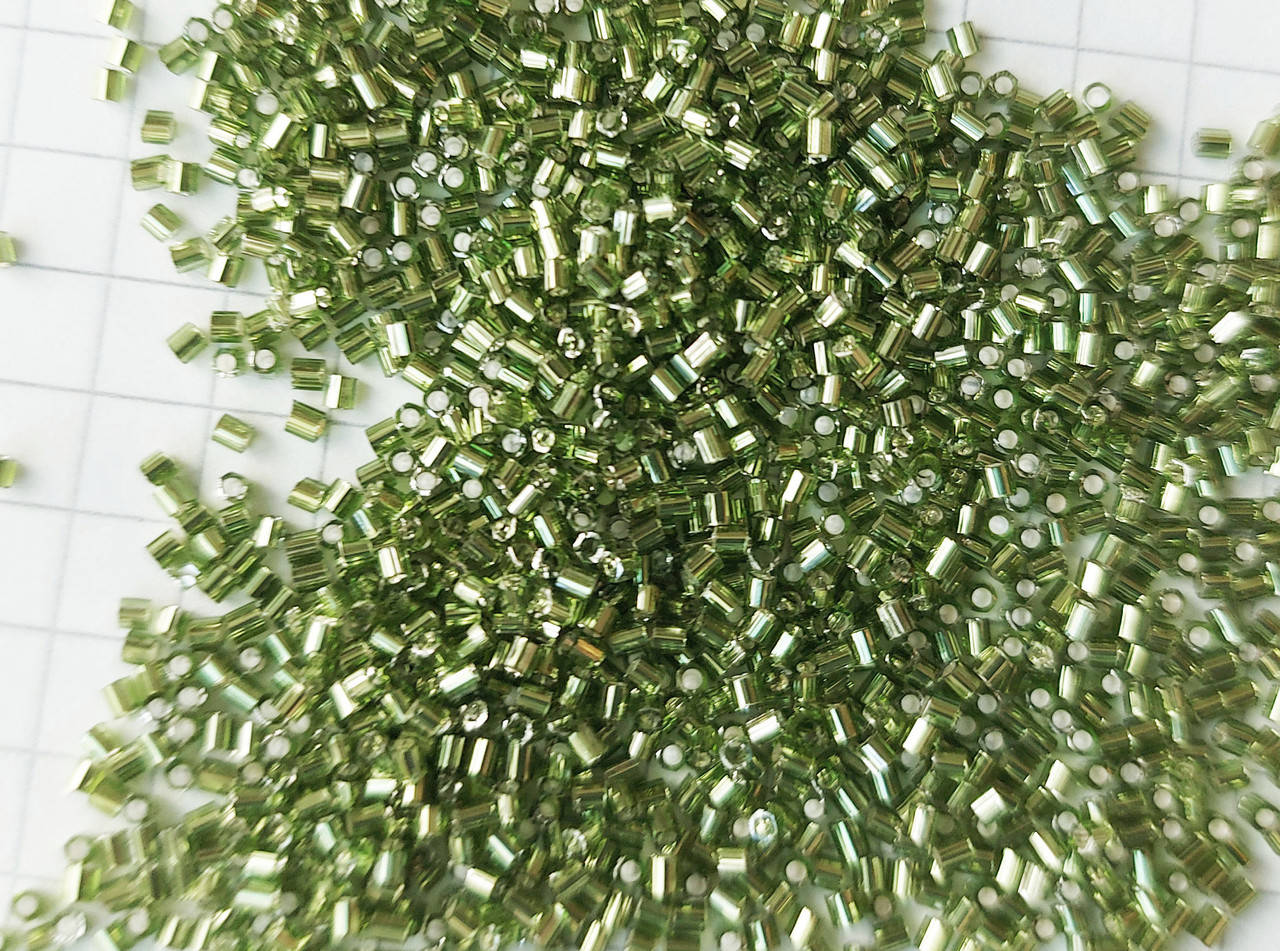 

Рубка бисер японский ювелирный № 15 мелкий Матсуно MATSUNO BEADS Япония 5 гр, № 55, оливковый блестящий