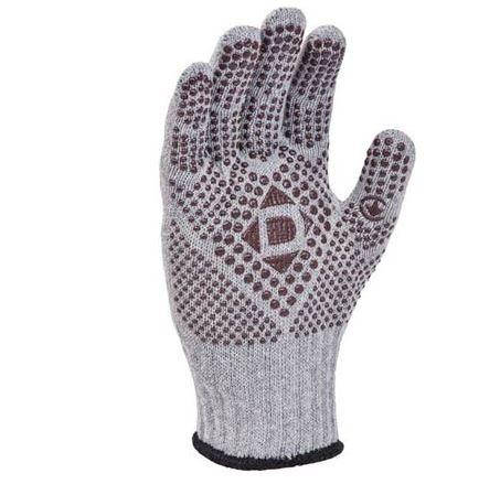 

Рукавички Doloni Універсал D трикотажні, з ПВХ, сірі, розмір 10