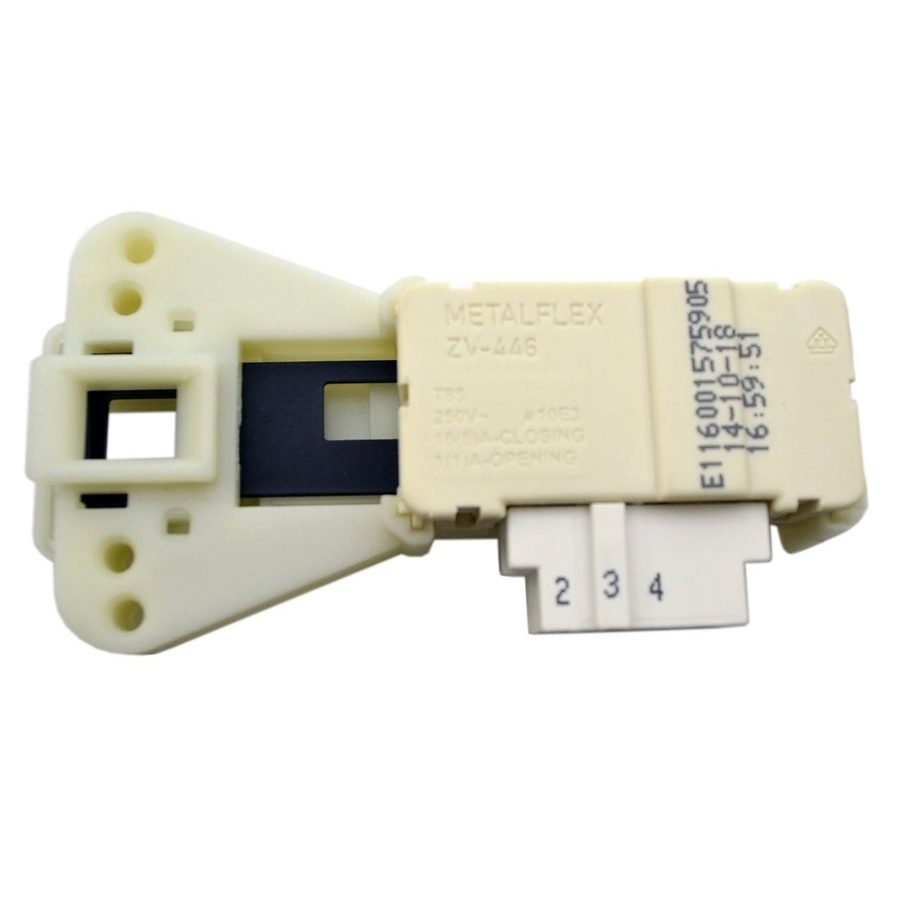

Замок(УБЛ) для стиральной машины Indesit.Ariston C00085194 (Metaltlex ZV-446)