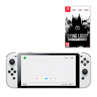 

Набор Консоль Nintendo Switch OLED Model HEG-001 64GB White + Игра Dying Light: Platinum Edition