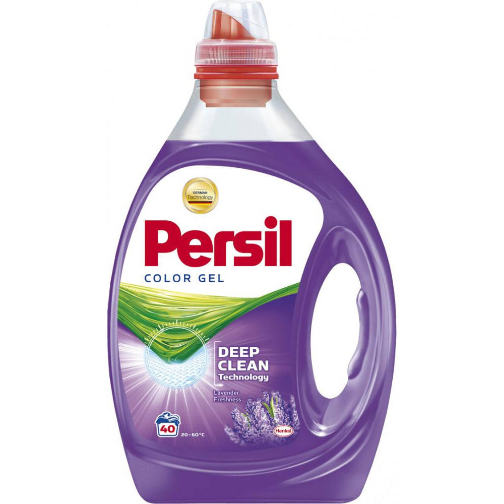 

Persil Color Gel deep clean Lavender гель для стирки цветного белья с Лавандой 2 л на 40 стирок