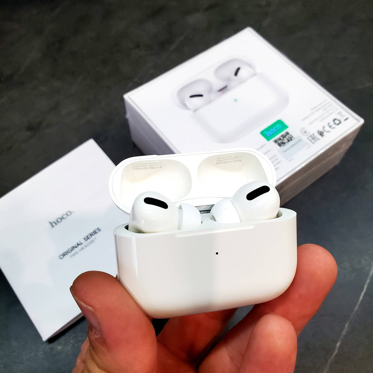 

Беспроводные блютуз навушники Hoco ES36 AirPods Pro, Белый