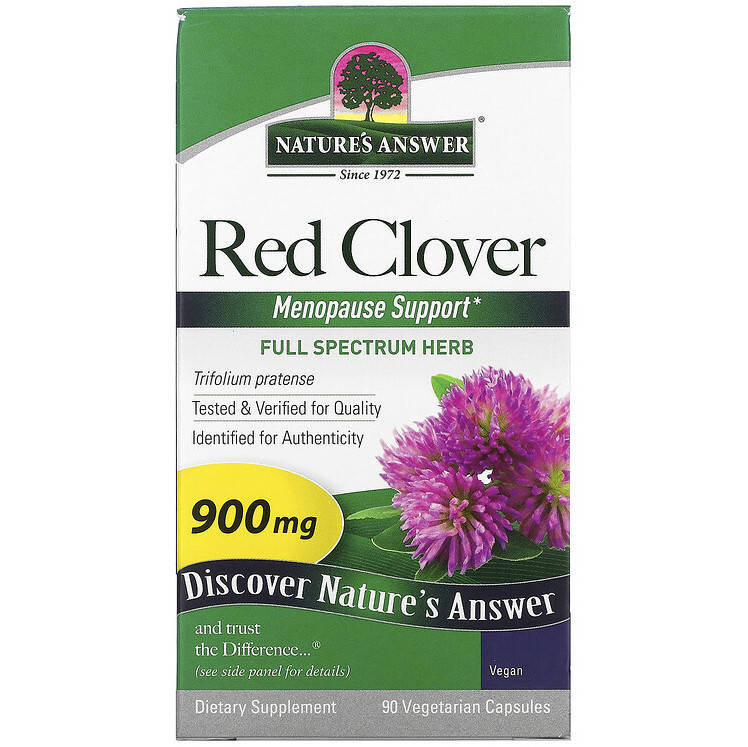 

Красный клевер Nature's Answer "Red Clover" 900 мг (90 капсул)