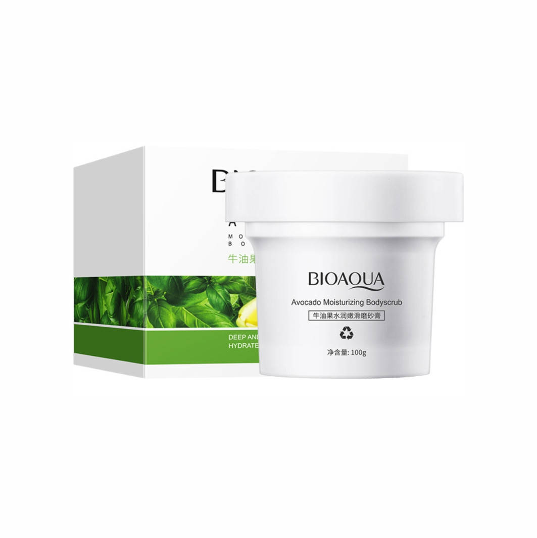 

Скраб пилинг для тела с микрочастицами косточек авокадо Bioaqua Avocado Moisturizing Body Scrab