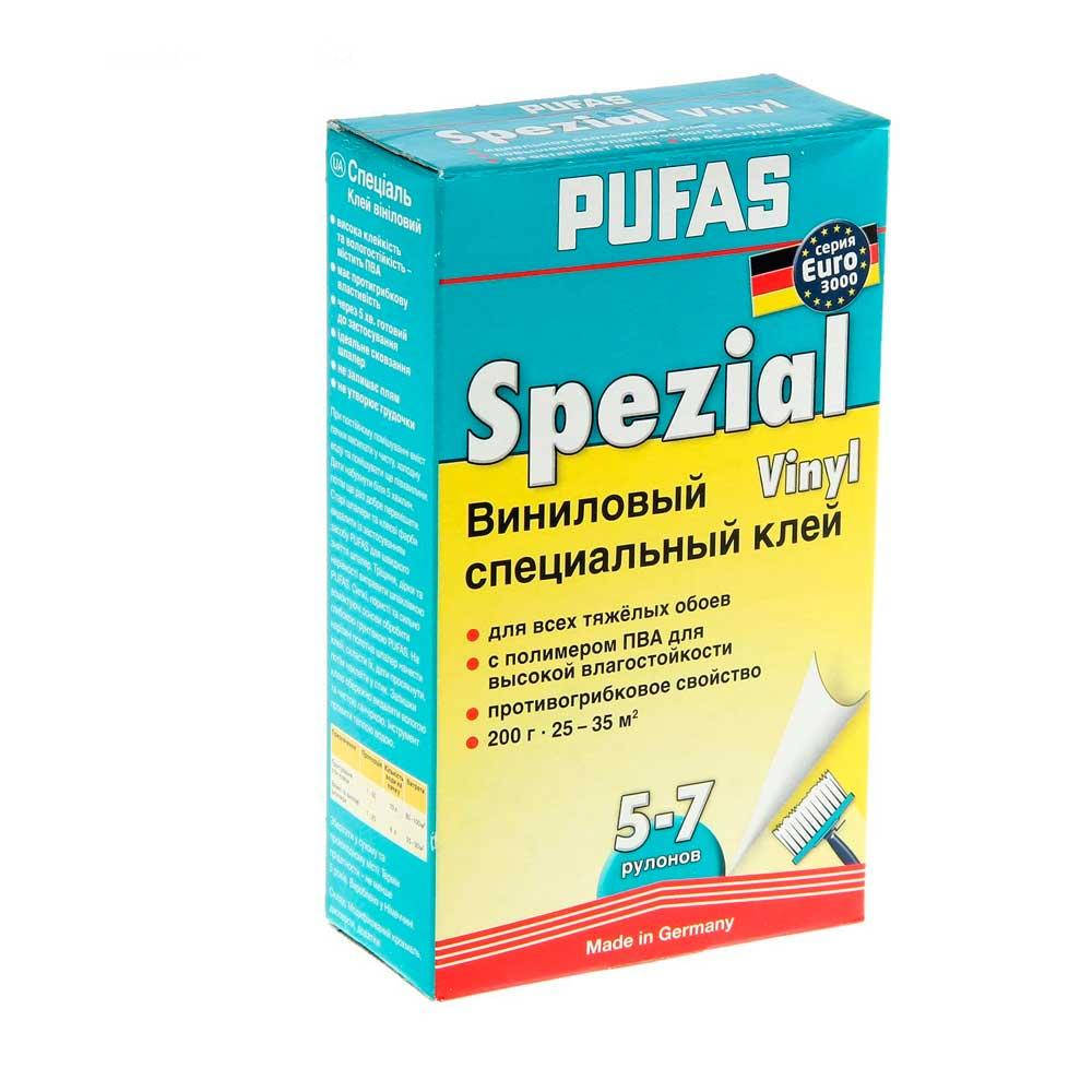

Клей для обоев Pufas Euro 3000 spezial виниловый 200 г